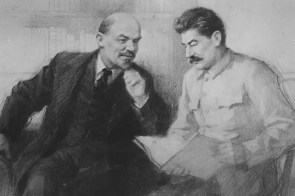 Lenin se Stalinem