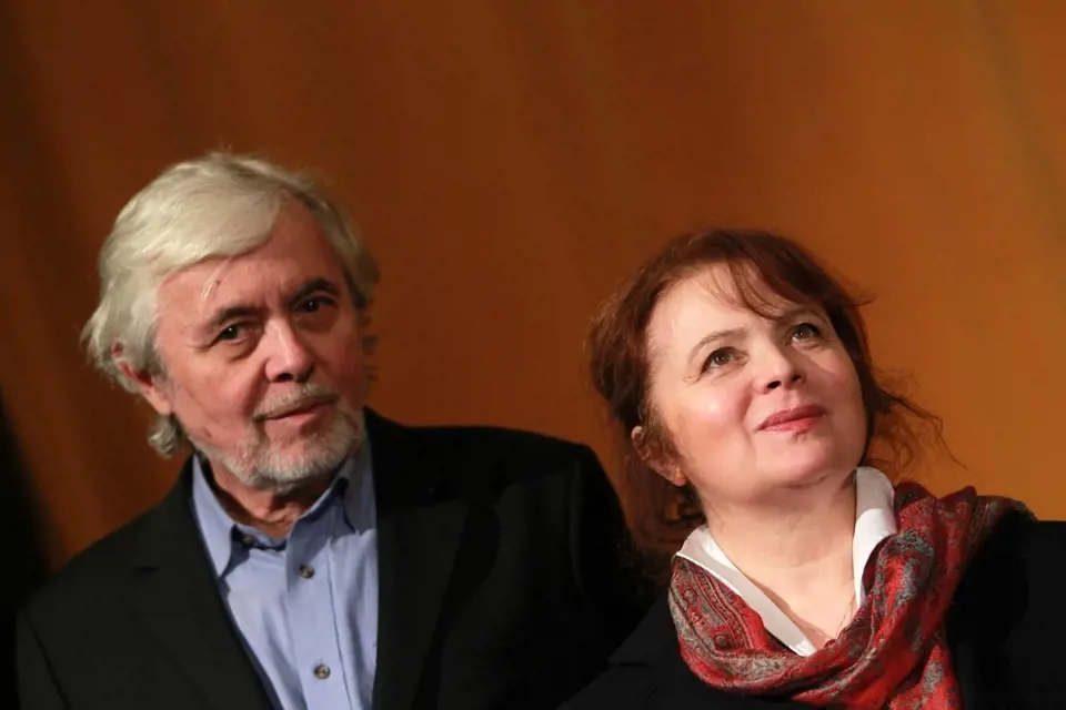 S Josefem Abrhámem strávila Libuše Šafránková 45 let. 