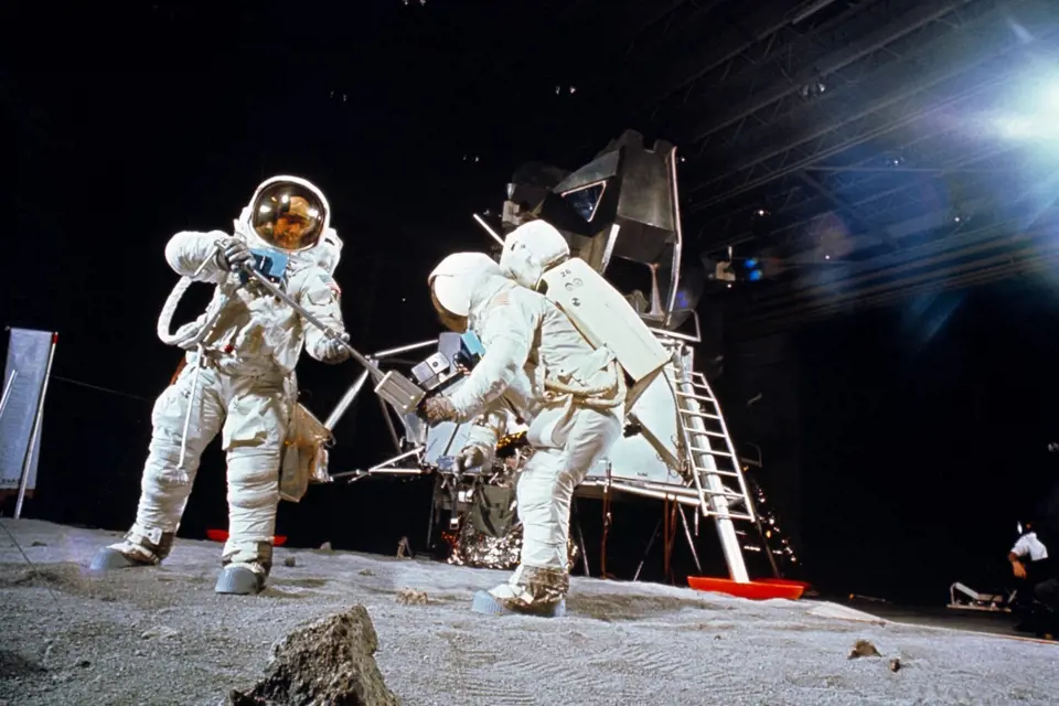 Simulace přistání na Měsíci, tři roky před odletem Apolla 11