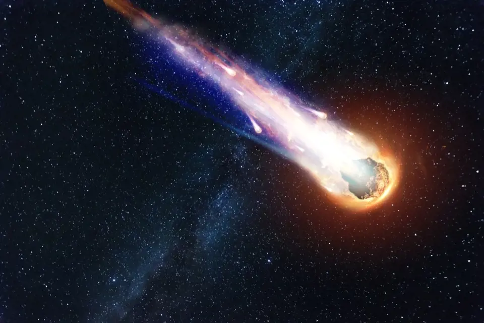 Pokud středně velký nebo větší meteoroid vletí do zemské atmosféry, vidíme světelný jev