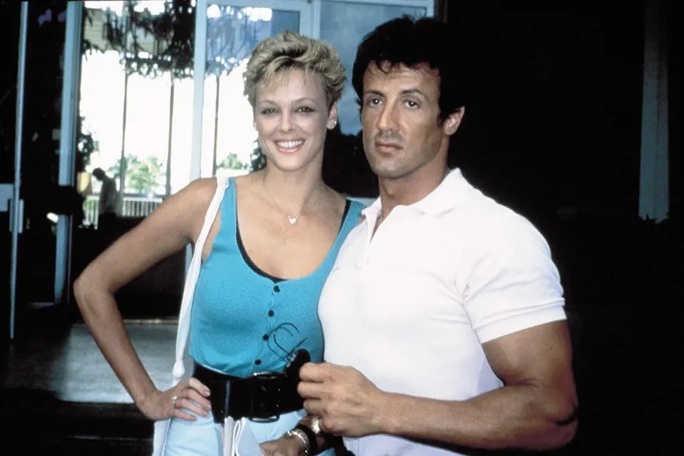 Brigitte Nielsen s bývalým manželem Sylvestrem Stallone.