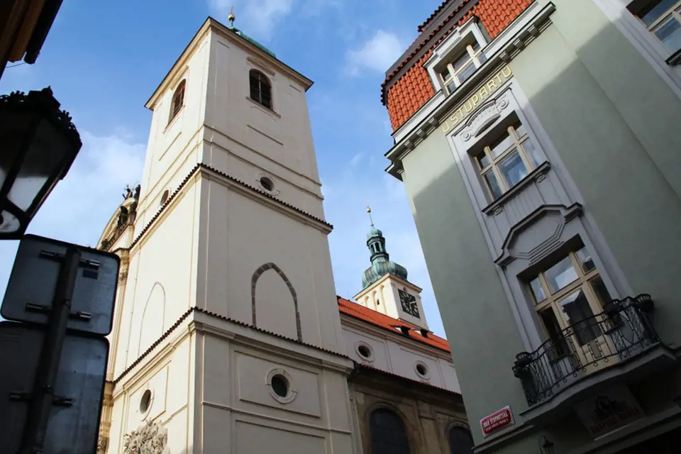 Zvonice kostela sv. Jakuba Většího na Starém Městě pražském