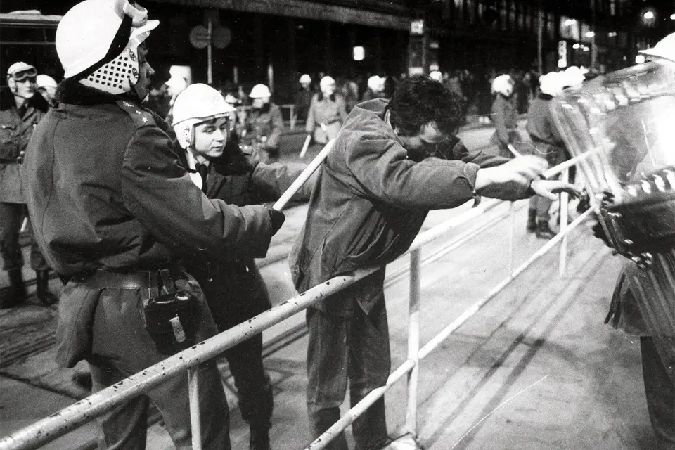 Palachův týden, leden 1989, zatýkání ve Vodičkově ulici