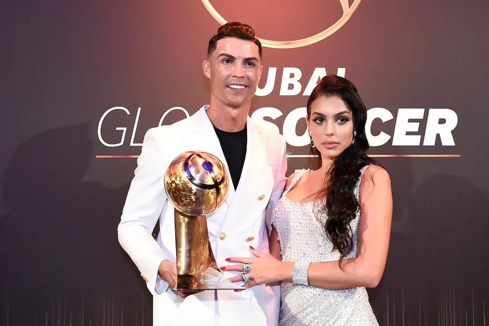 Cristiano Ronaldo a Georgina Rodriguez