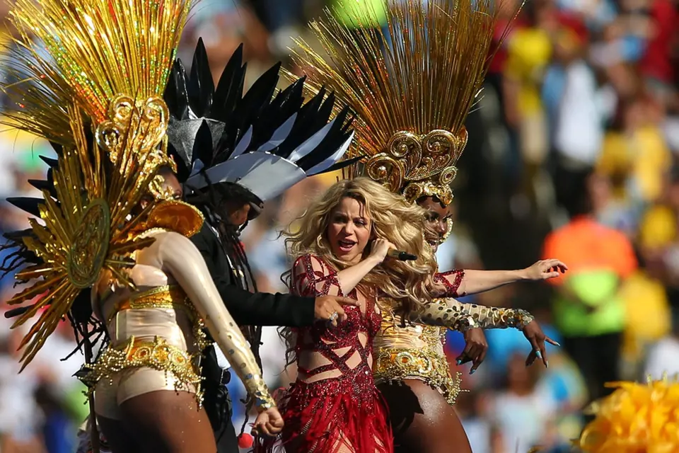 Shakira, hudba, fotbal - to je kombinace, která funguje. Nazpívala píseň pro fotbalové mistrovství světa v roce 2014.