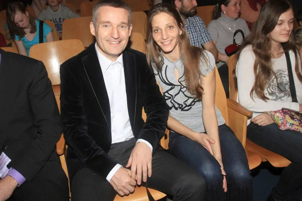 Vladimír Hron se svou současnou manželkou