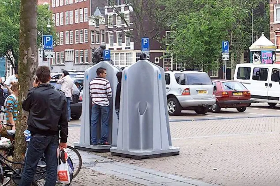 Veřejné toalety Amsterodam