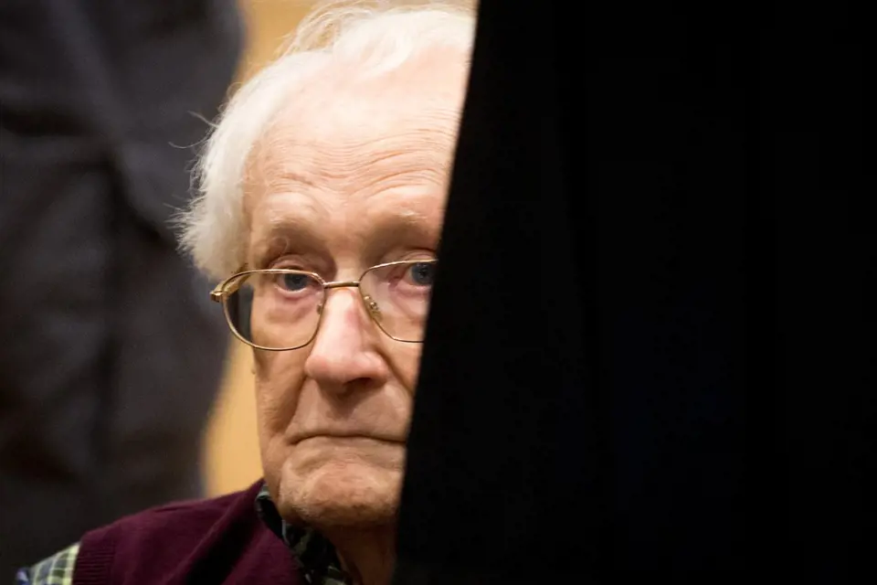 Oskar Gröning během soudního procesu