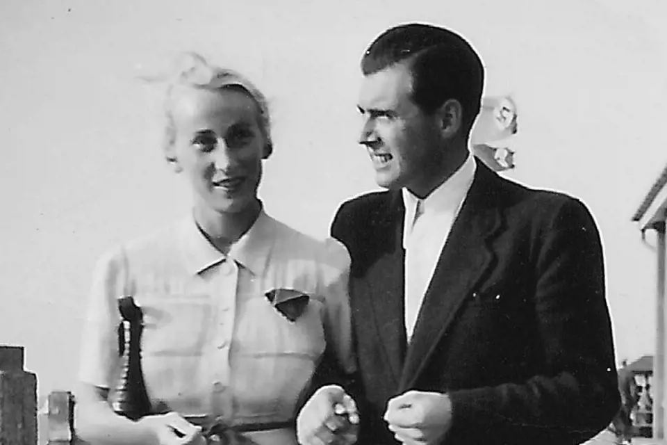 Josef Mengele a manželka Irene