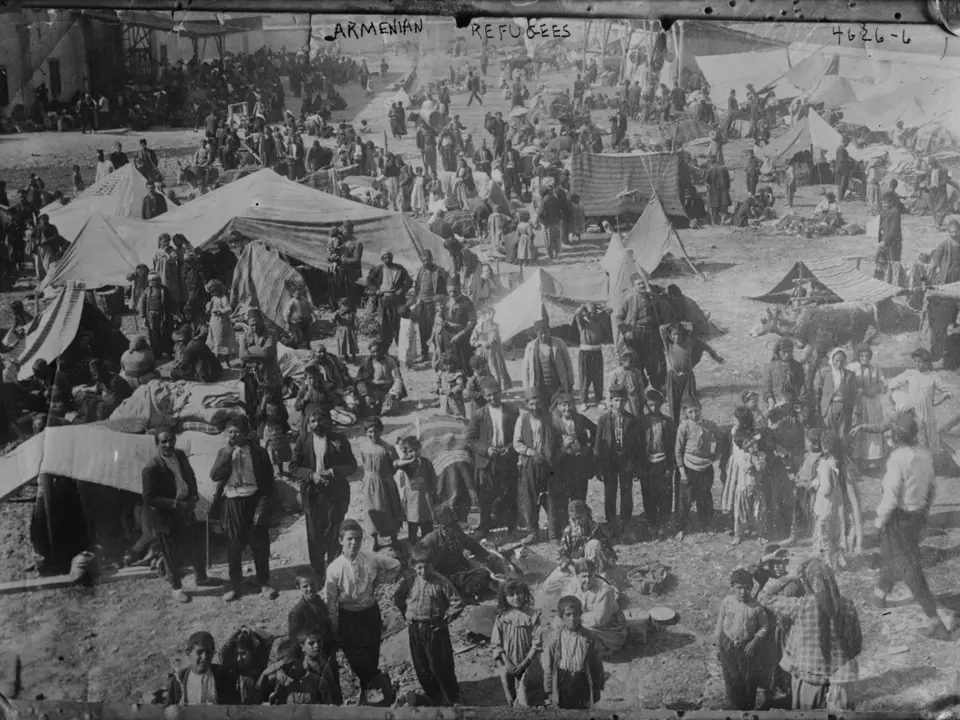Armenská genocida (1915-1918) / Uprchlíci