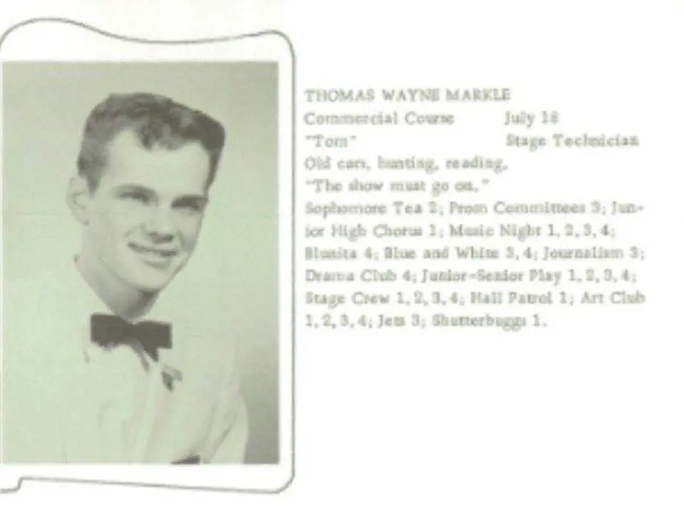 Otec Thomas Wayne Markle