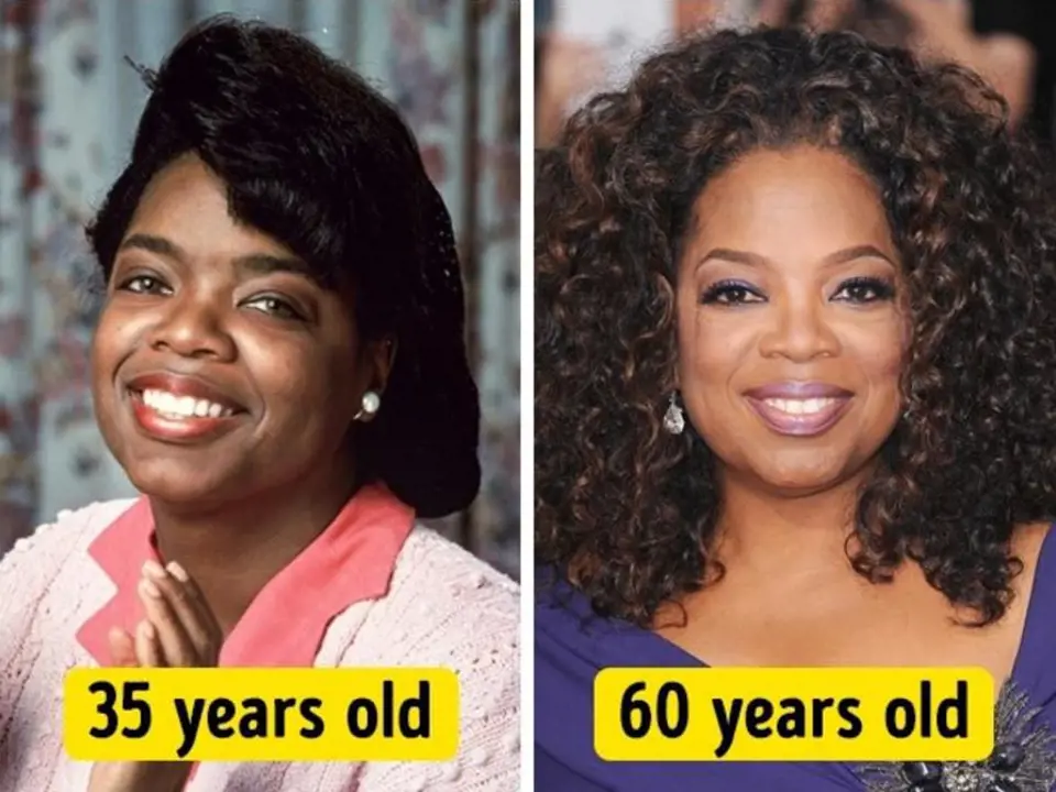 Oprah Winfrey se nezměnil snad jen ten úsměv...