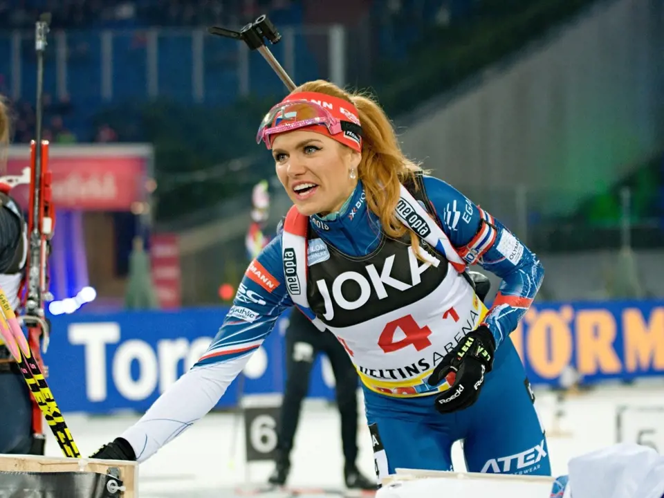 Gabriela Soukalová je jednou z našich nejznámějších sportovkyň.
