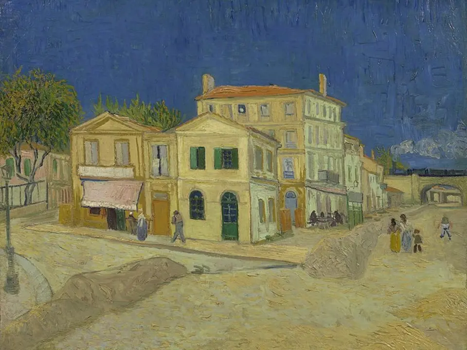 Žlutý dům - Vincent van Gogh