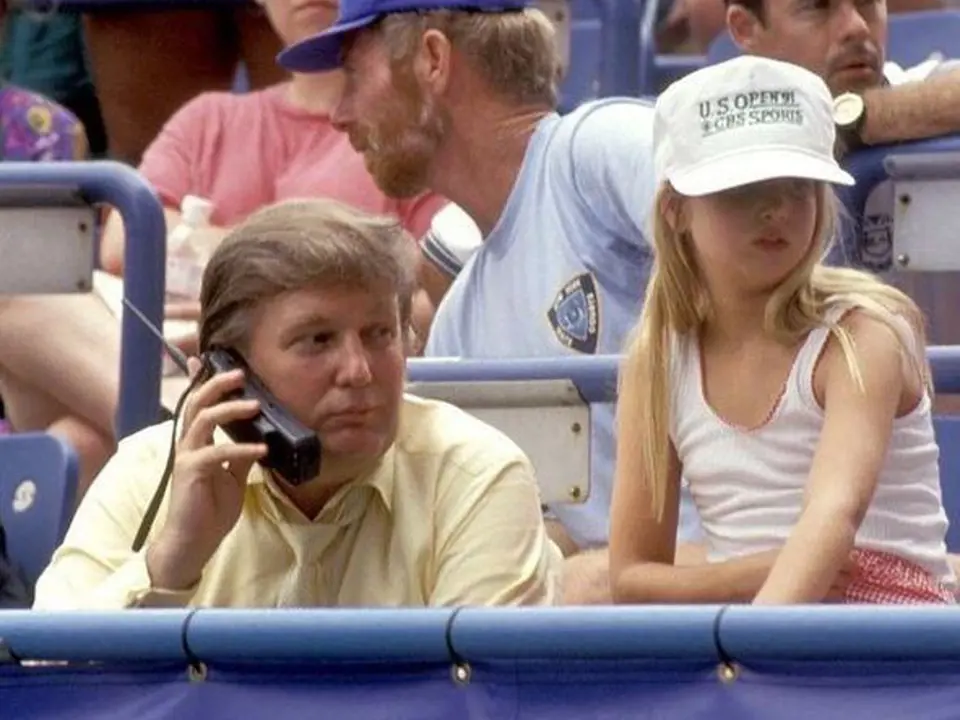 Donald a Ivanka Trumpovi, 1991
