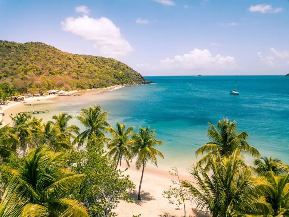 Ostrov Mustique v Karibiku je častým útočištěm Kate a Williama