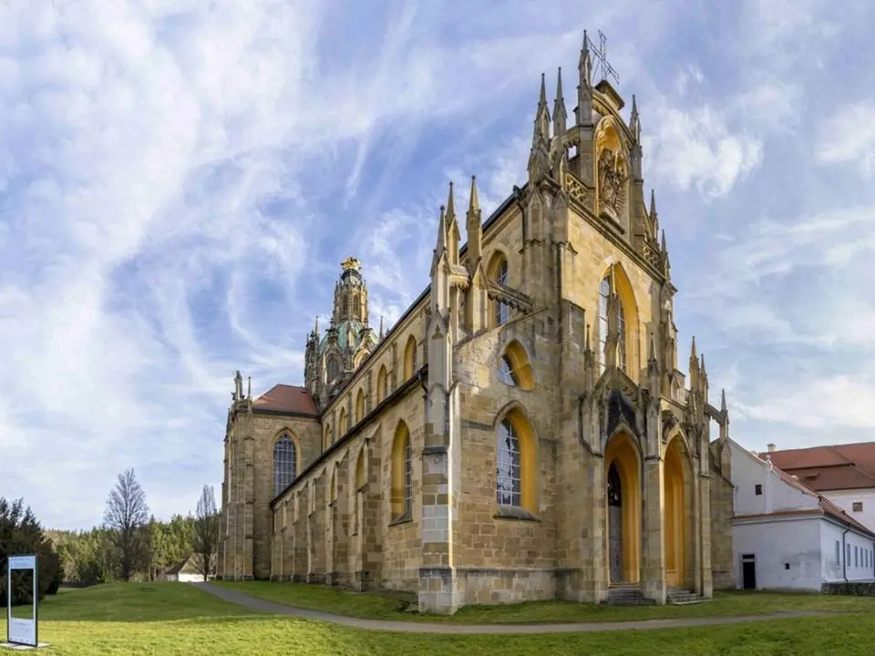 Kladruby u Stříbra, klášterní kostel Nanebevzetí P. Marie, sv. Wolfganga a sv. Benedikta