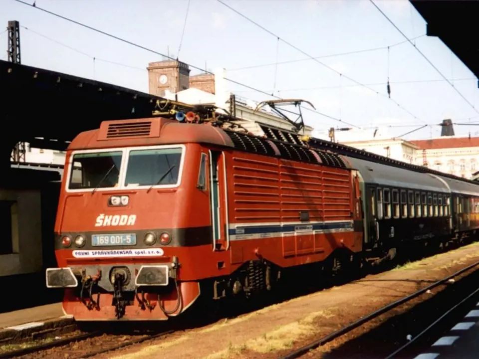 Prototyp lokomotivy, který nesl označení 169.001