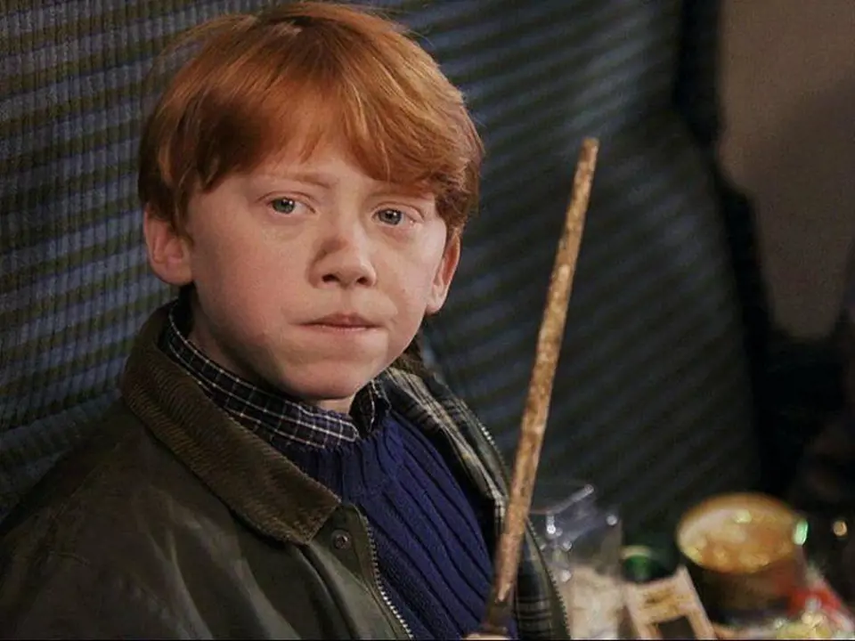 Harry Potter a Kámen mudrců - Rupert Grint coby Ron Weasley