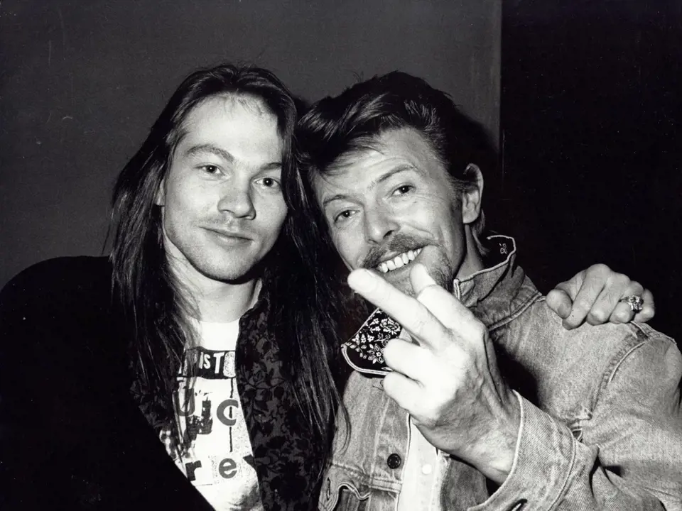 Axl Rose a David Bowie