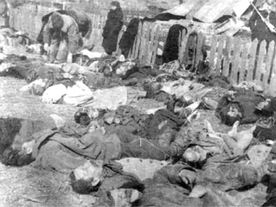 masakr v polské vsi Lipikač, rok 1943, dílo banderovců