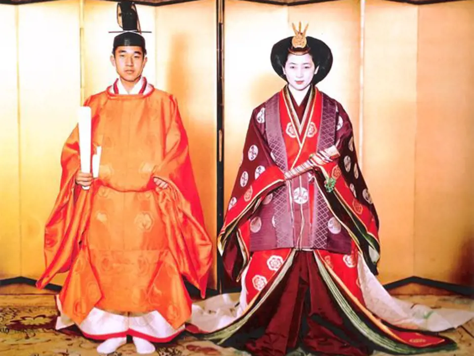 Svatba japonského císaře Akihita