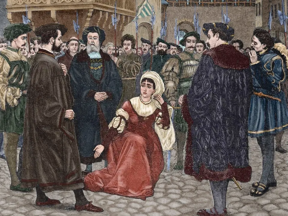 Anna Boleynová si na popravu oblékla nejdražší šaty.
