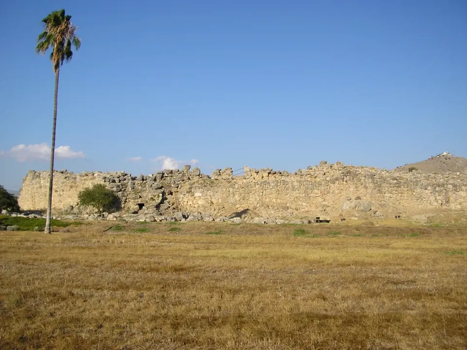 Pozůstatky paláce Tíryns