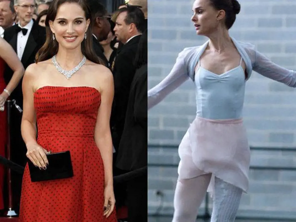 Natalie Portman si zahrála postavu baleríny Niny ve filmu Černá labuť