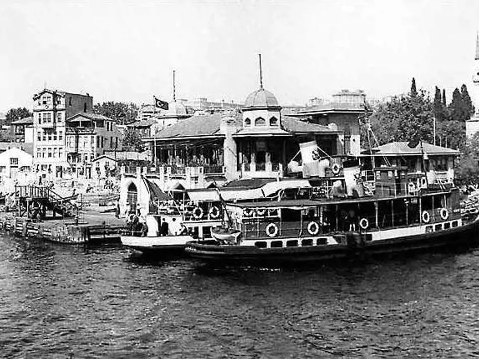 Čtvrť Beşiktaş na archivním snímku