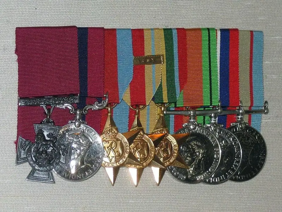Sbírka medailí Thomase Derricka