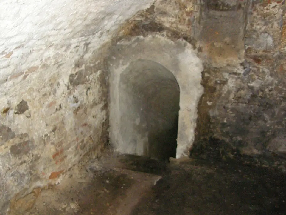 Snímek z expedice po jihlavském podzemí.