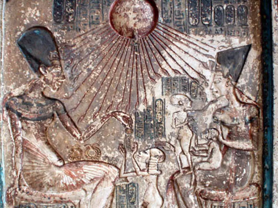 Kresba faraona Achnatona