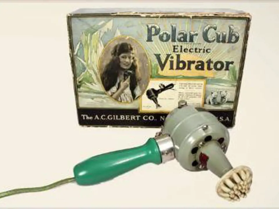 Elektrický vibrátor z roku 1928 ženy vykoupily dva dny po jeho uvedení na trh. 