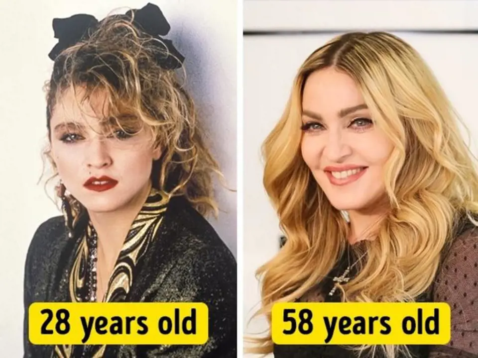 Madonna má pořád figuru jako ve dvaceti, jen škoda, že tak často po botoxu opuchá...