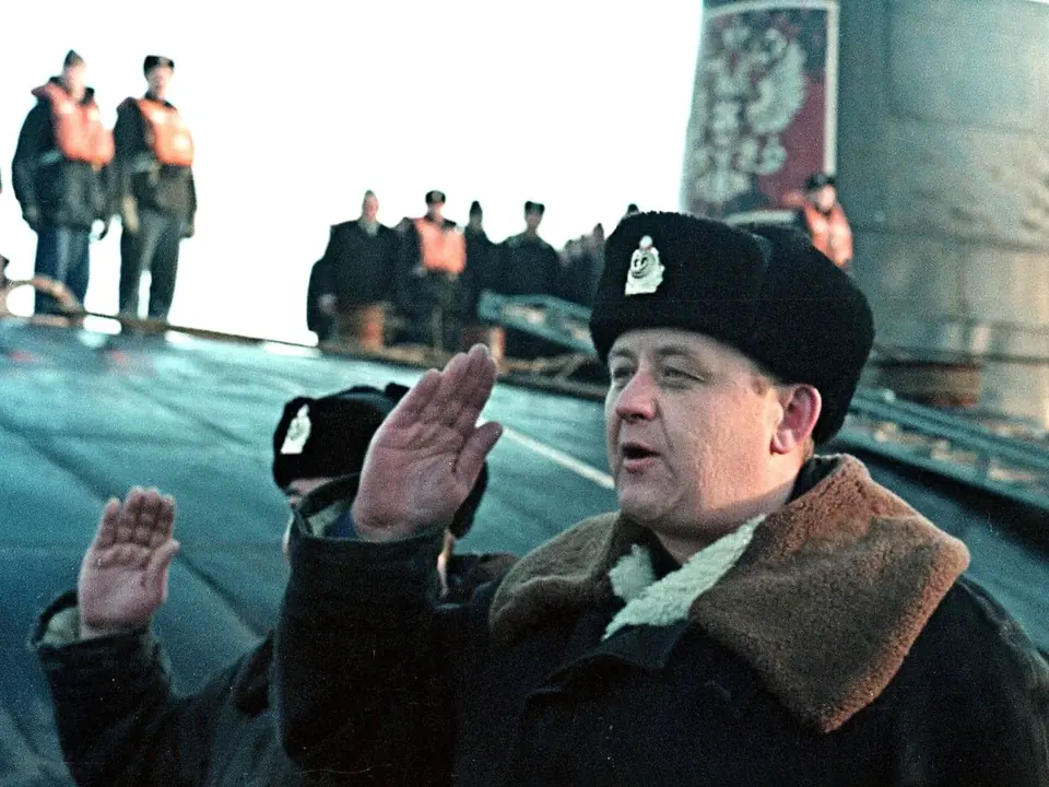 Velitel ponorky Kursk Gennadij Petrovič Ljačin