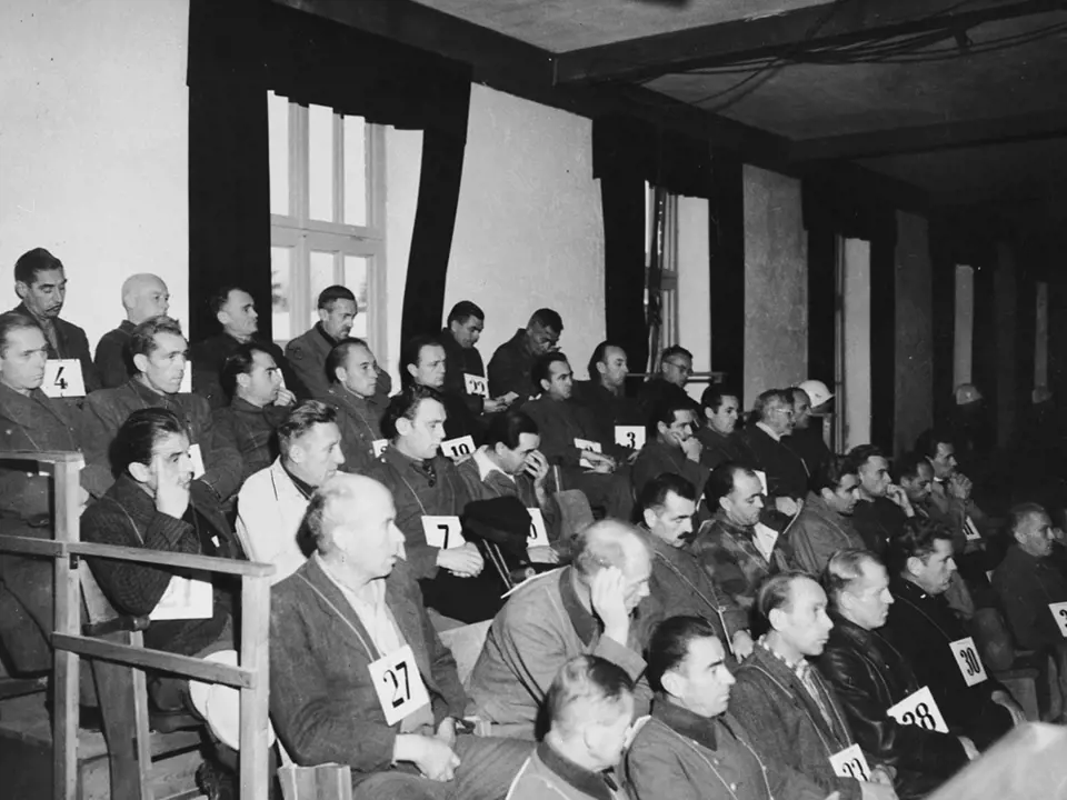 Obžalování v procesu Dachau, 15. listopad 1945.
