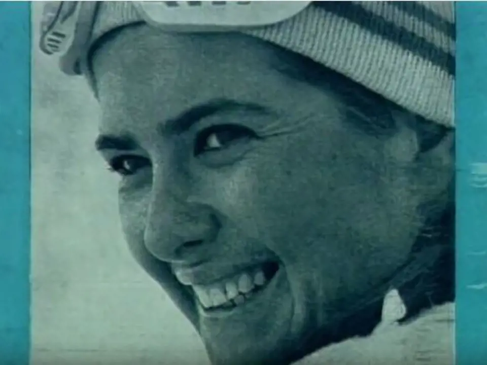 Ivana ještě coby Zelníčková byla českou reprezentantkou v lyžování a dařilo se jí.