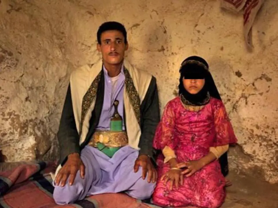 Ilustrační foto - novomanželé v Jemenu