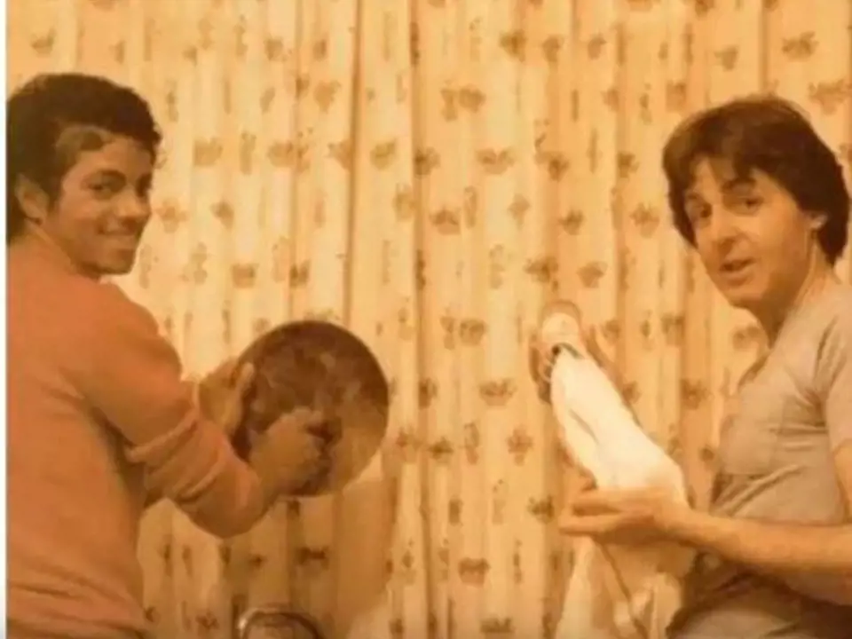 Michael Jackson a Paul McCartney