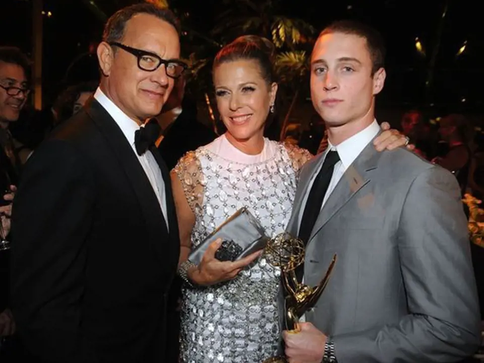 Tom Hanks, Rita Wilson a syn Chet