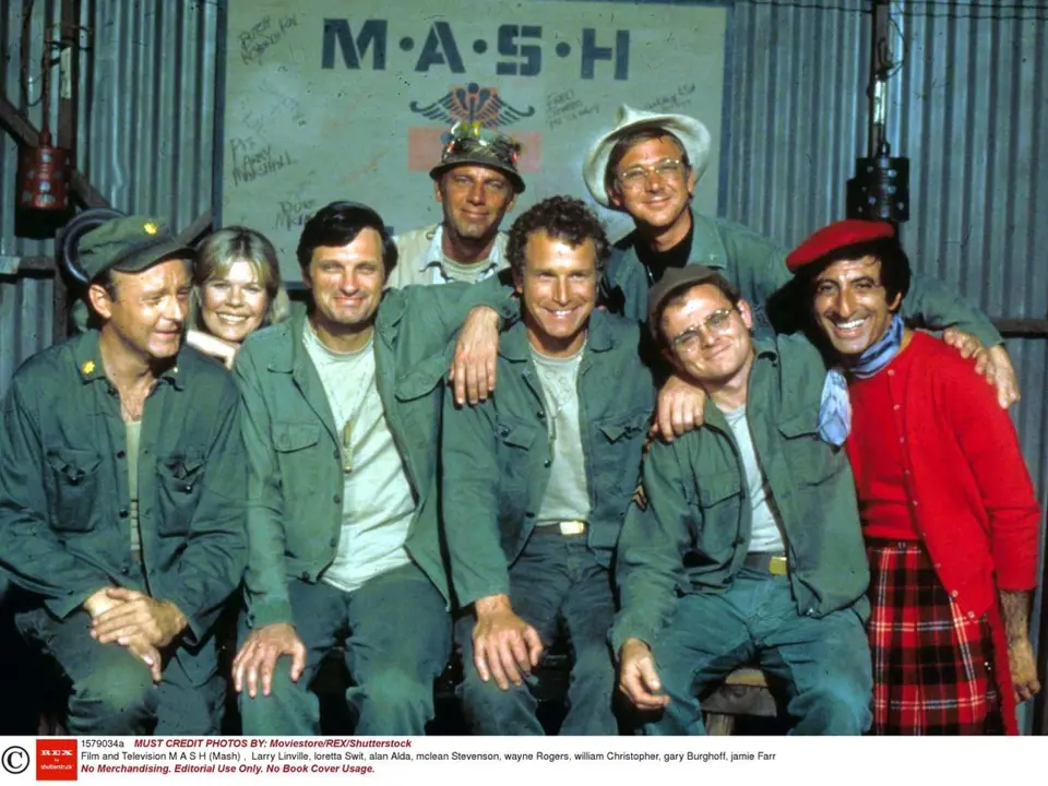 Herci z kultovního seriálu M.A.S.H. - původní sestava