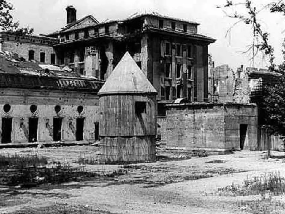Hitlerův bunkr v Berlíně