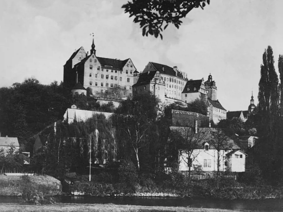 Hrad Colditz, kde byl Douglas Bader za války vězněn.