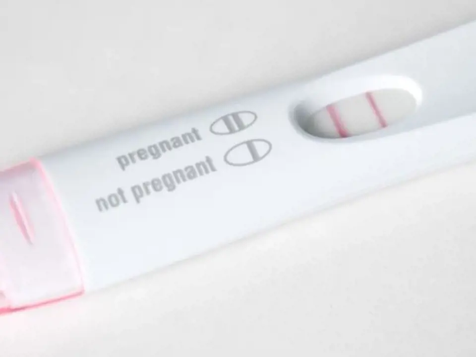 Ilustrační foto - těhotenský test