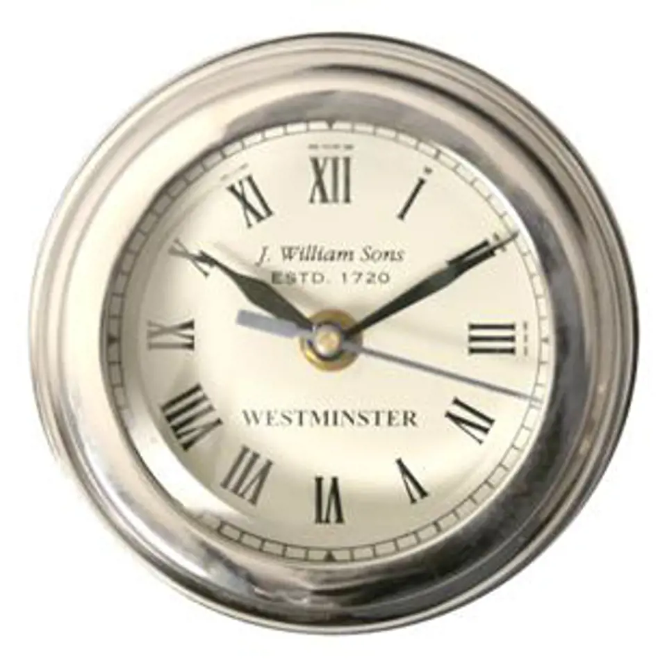 <p>Do stylové kuchyně patří stylové hodiny s klasickým ciferníkem a profilovaným kovovým rámečkem. Přesně takové má v nabídce firma Almi Decor (cena 2 840 Kč).</p>
