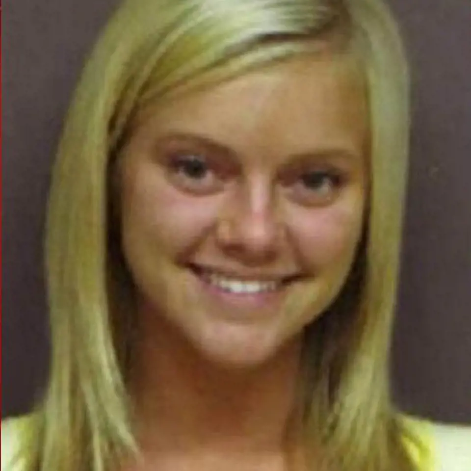 Lindsey Evans - foto ze zatčení