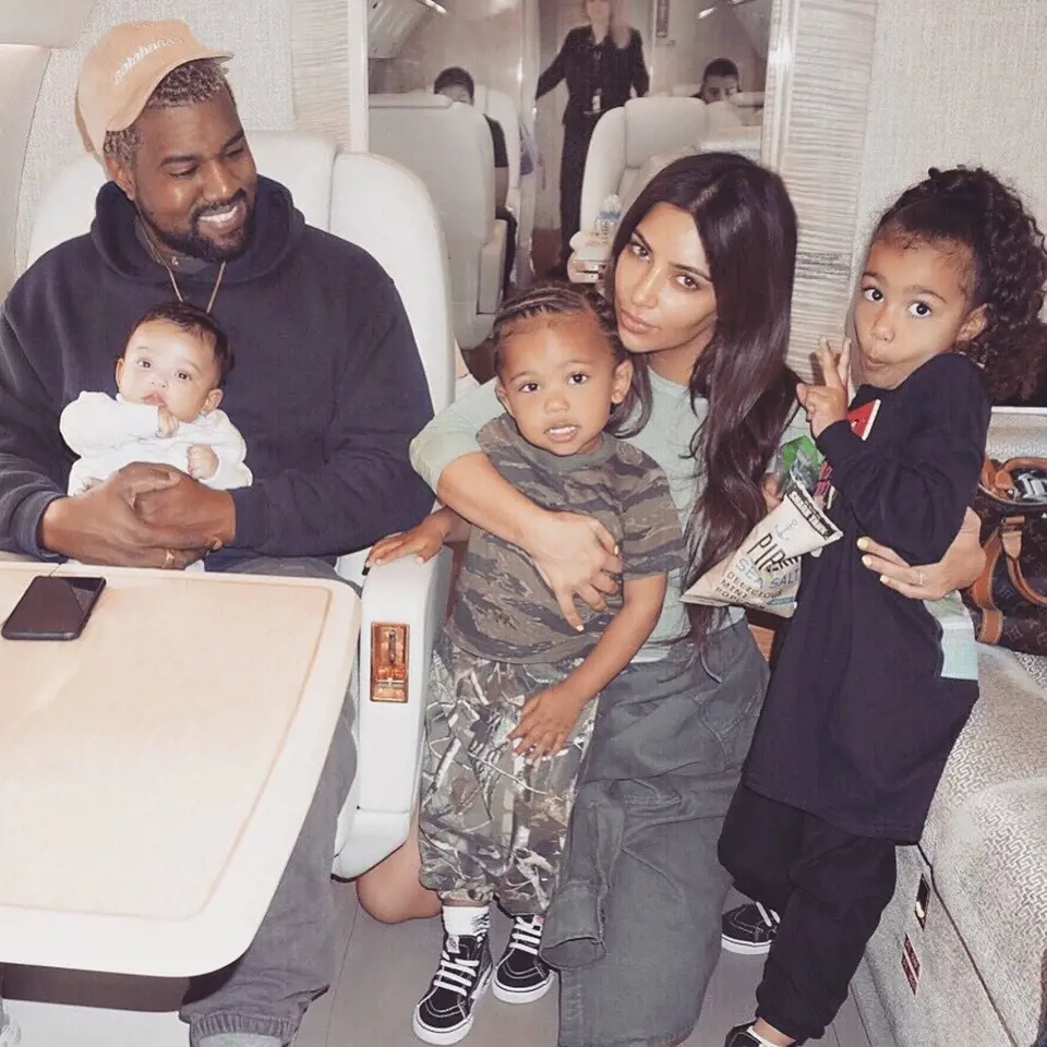 Kim Kardashian s rodinou