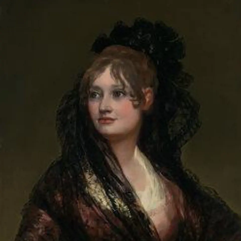 Goyův obraz "Doña Isabel de Porcel"
