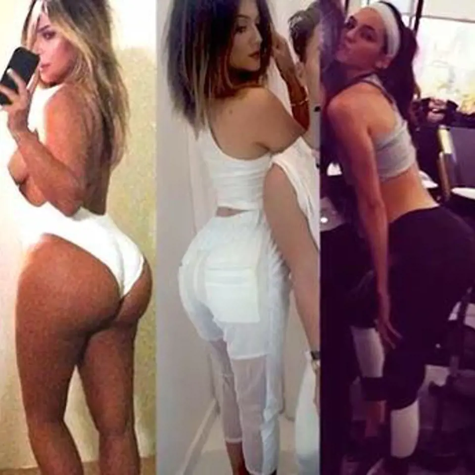 Vycpané pozadí... Trend, který razí sestry Kardashianovy a Jennerovy.